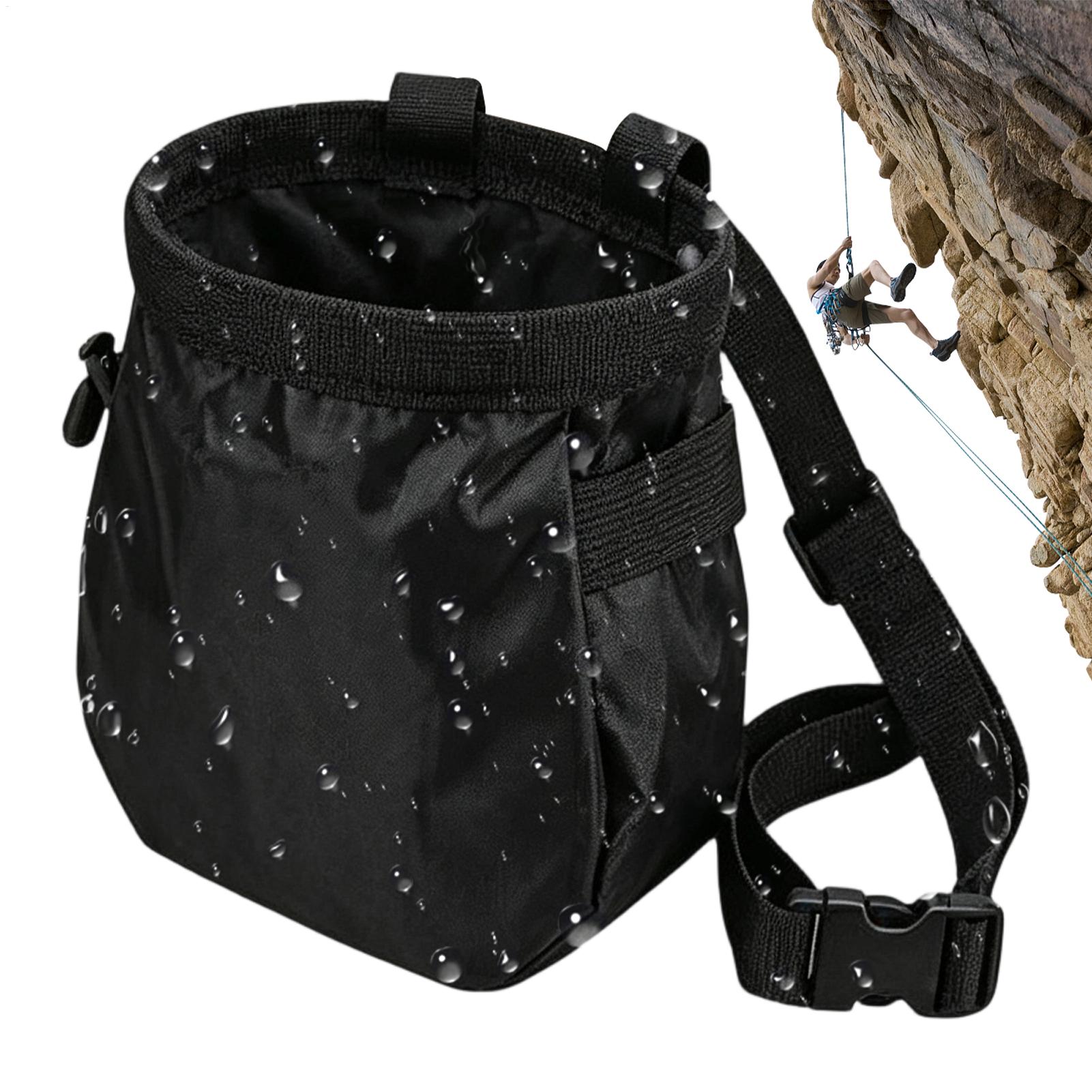 Chalk Bag Bouldering - Bolsa de Tiza para Escalada, Impermeable,