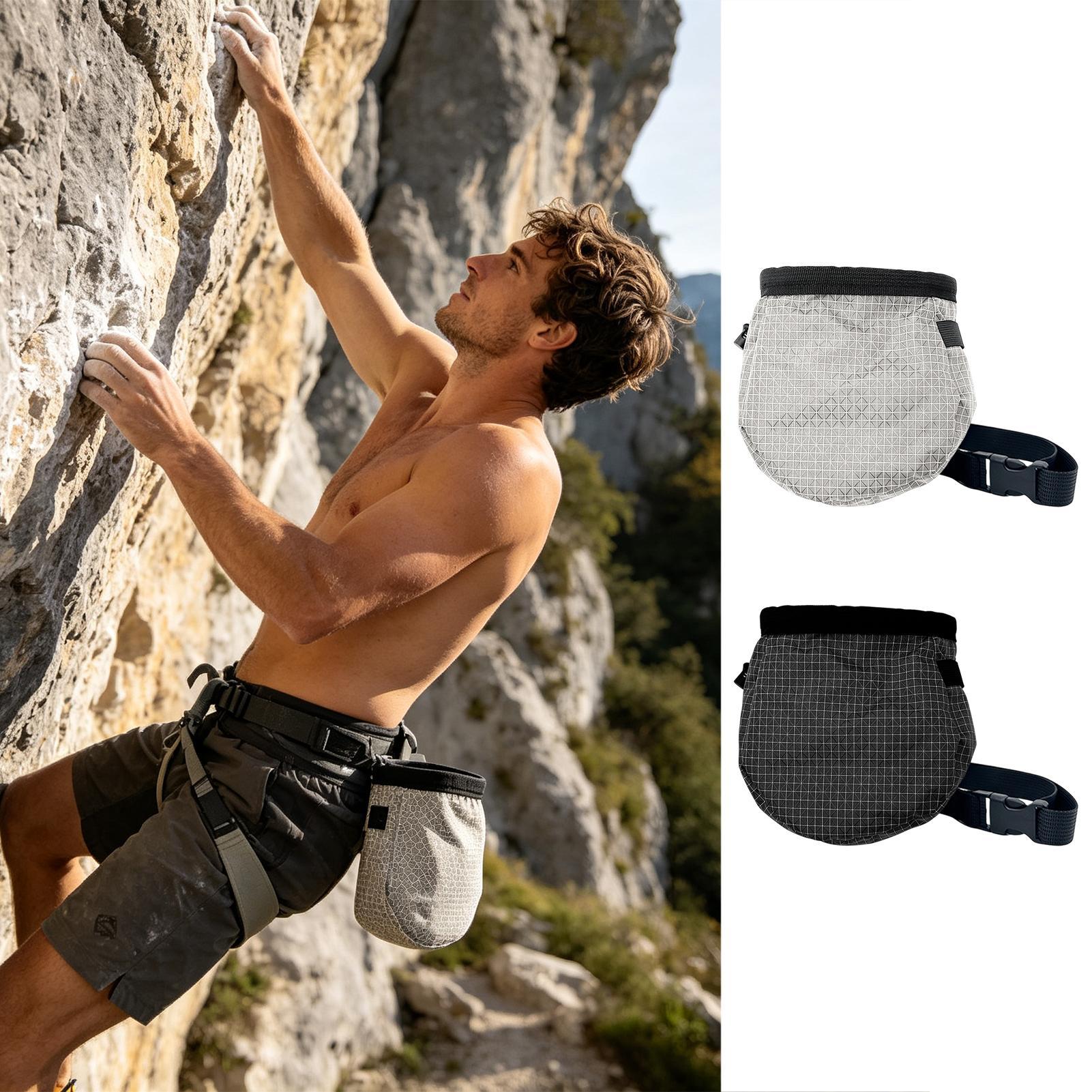 Chalk Bag Bouldering - Bolsa de tiza impermeable para escalada