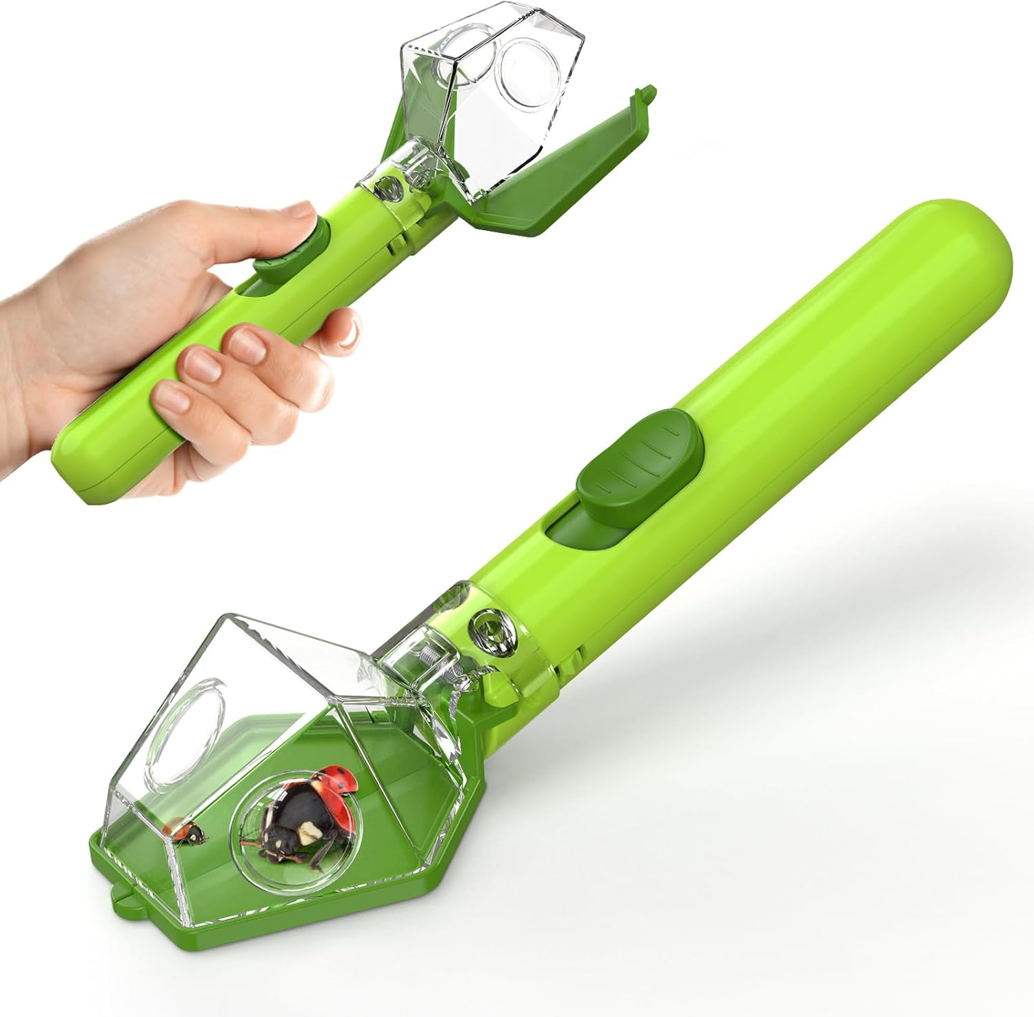 Outdoor Adventure Learning - Atrapainsectos de Mano con Lupa de