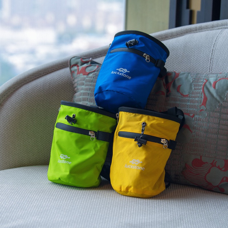 Chalk Bag Bouldering - Bolsa de magnesio para escalada, bolsa