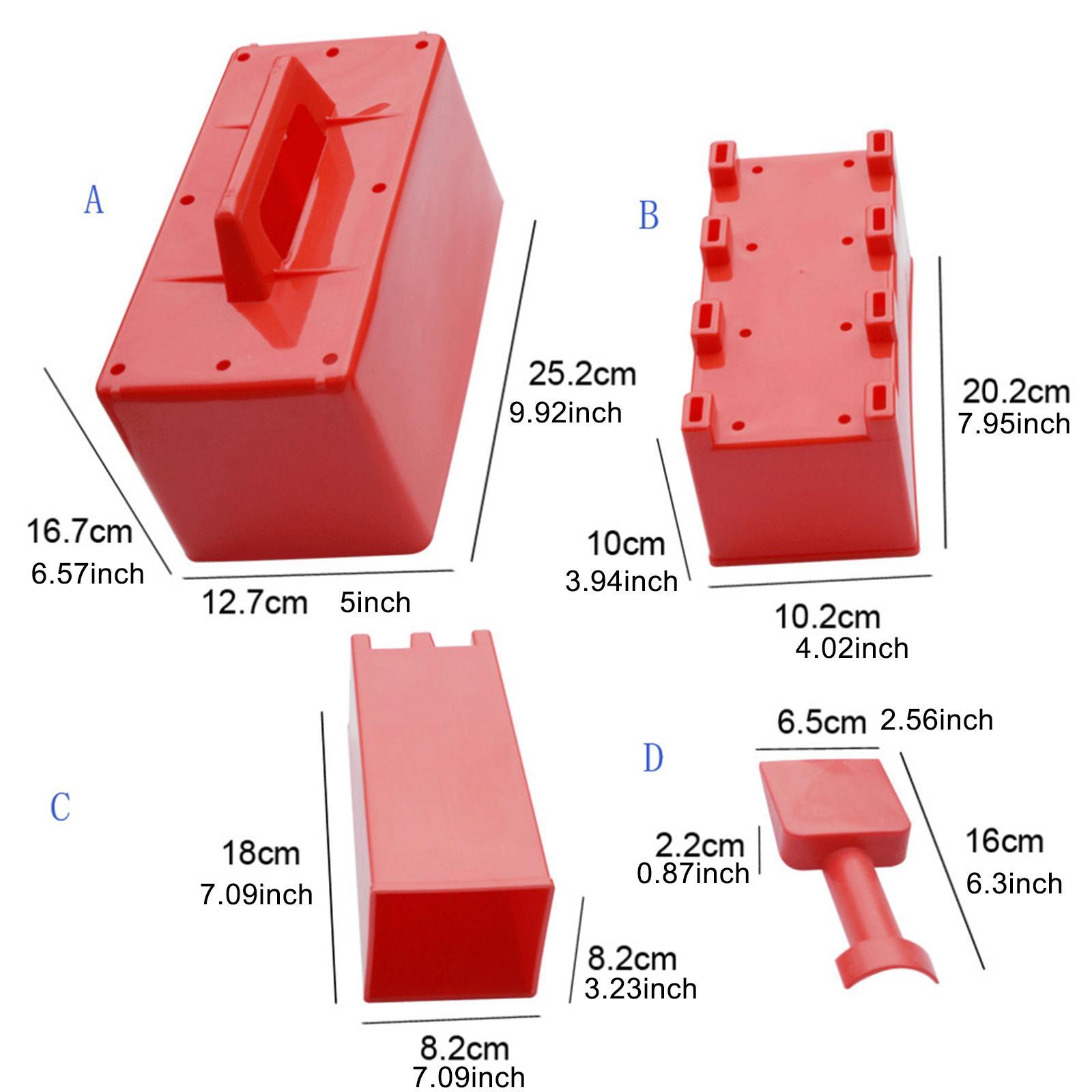 Outdoor Adventure Boys - 4 Moldes para Castillos de Arena,