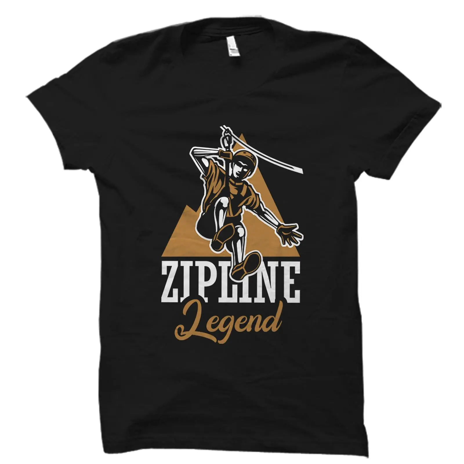Outdoor Adventure Ziplines & Waterfall Puerto Vallarta - Camiseta Zipline Legend, divertida para amantes