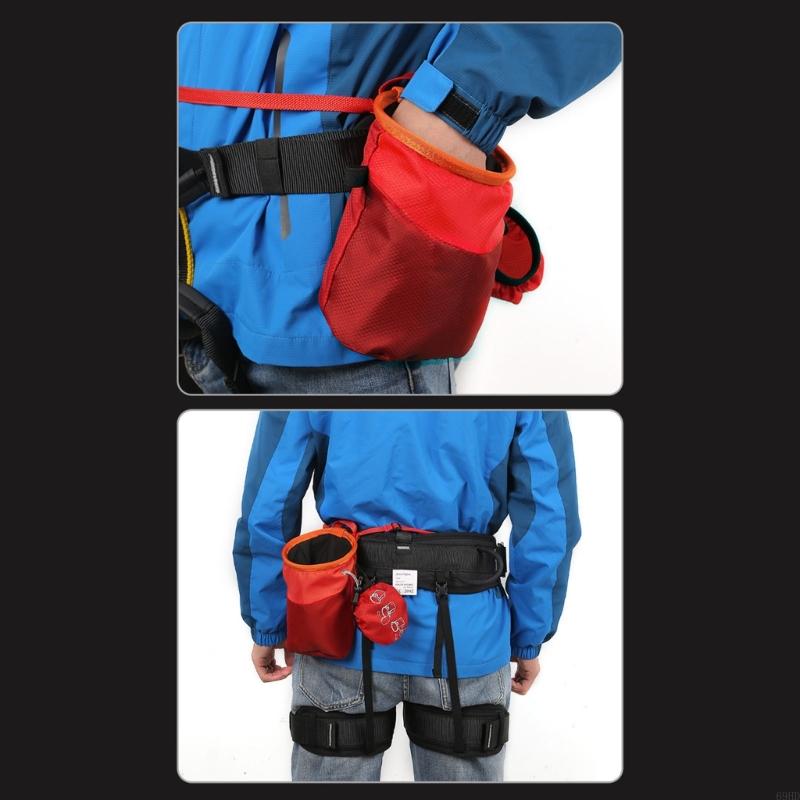 Bolsa tiza con agarre para esc - Chalk Bag Bouldering reseña y precio
