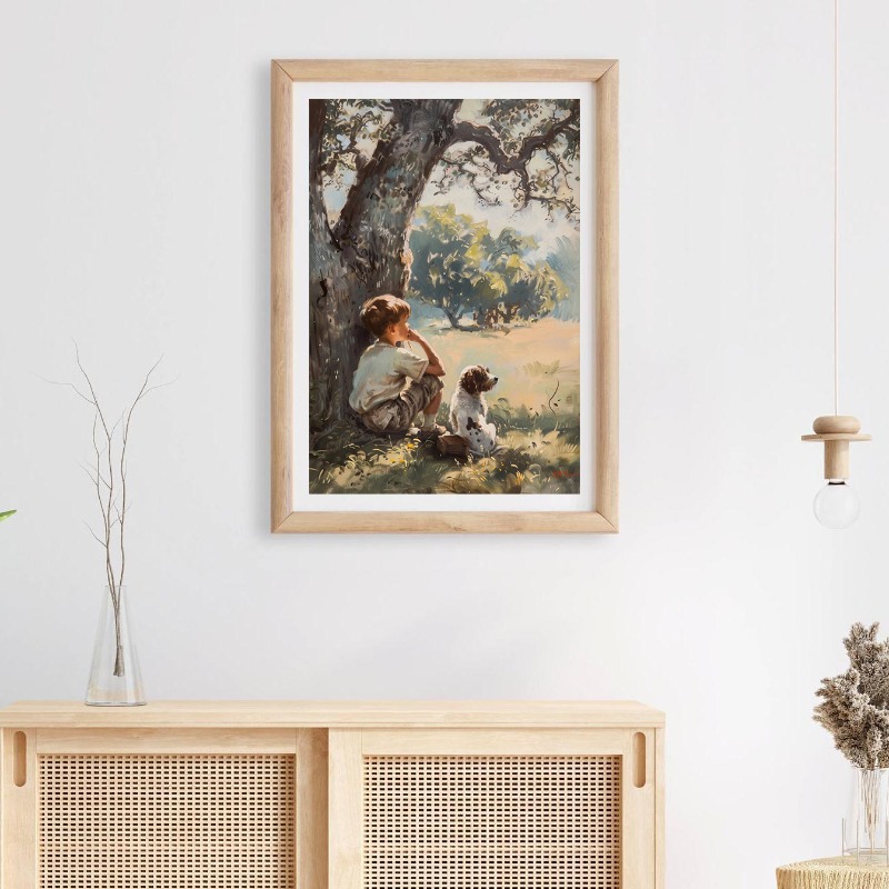 Póster artístico Vintage para  - Outdoor Adventure Boys reseña y precio