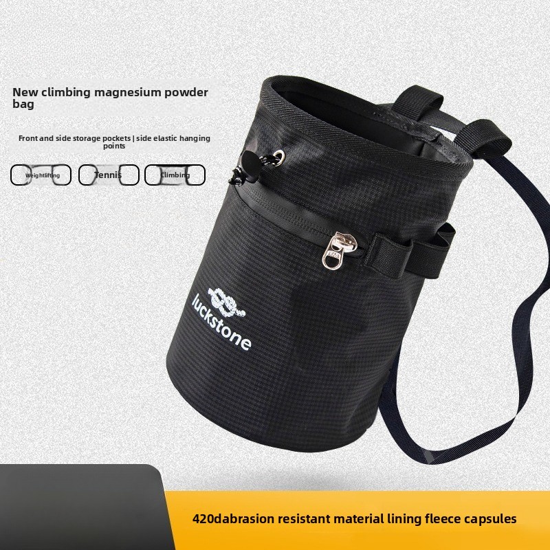 Bolsa de magnesio para escalad - Chalk Bag Bouldering reseña y precio