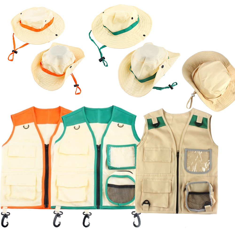 Conjunto de disfraz de explora - Outdoor Adventure Boys reseña y precio
