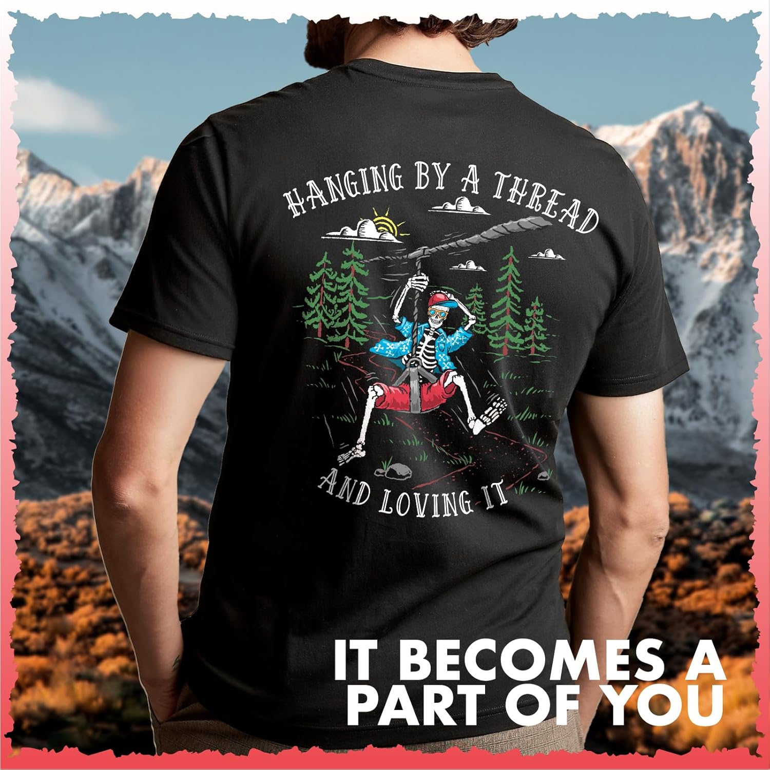 Camiseta gráfica con estampado - Outdoor Adventure Ziplines & Waterfall Puerto Vallarta reseña y precio