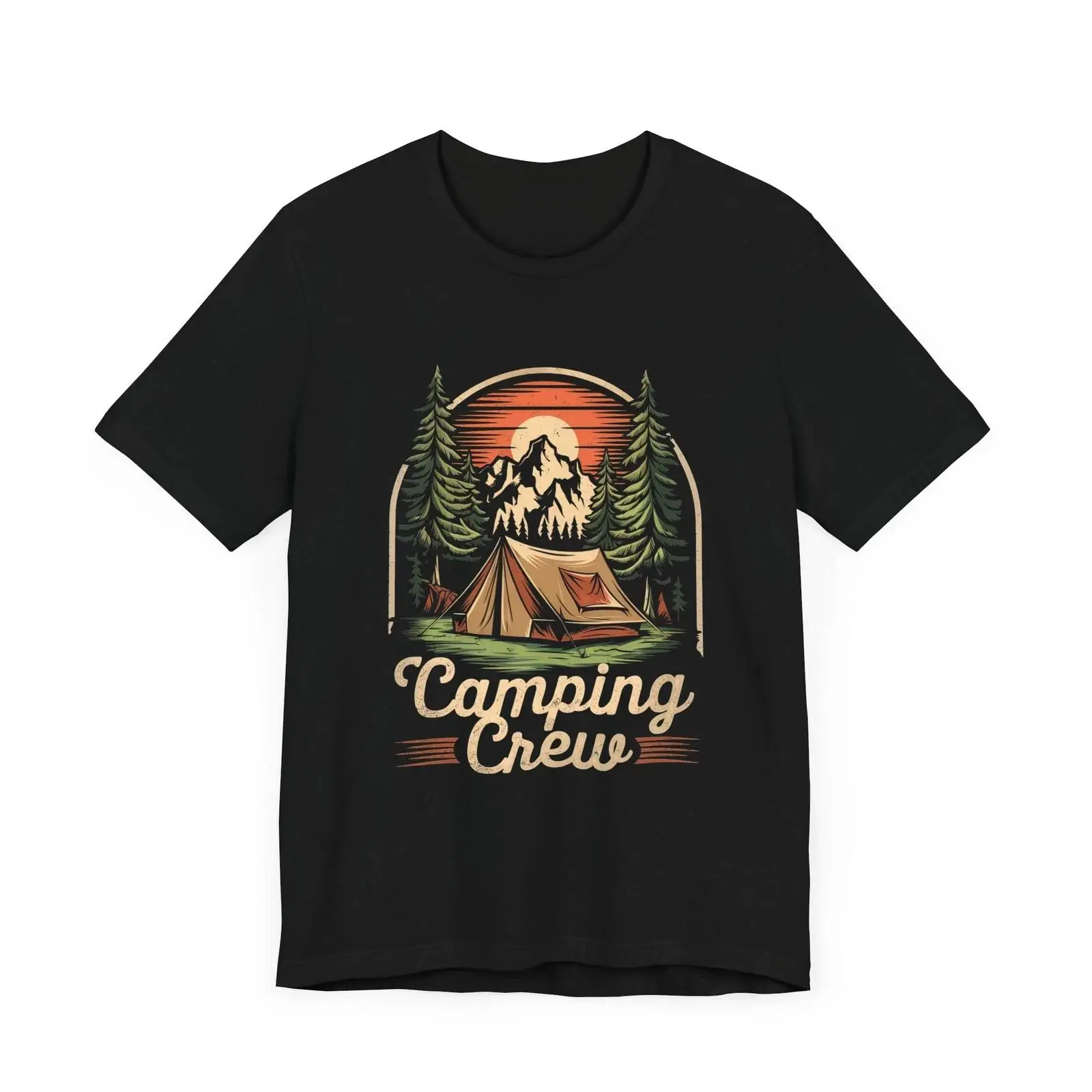 Camiseta Camping Crew para ave - Outdoor Adventure Wear reseña y precio