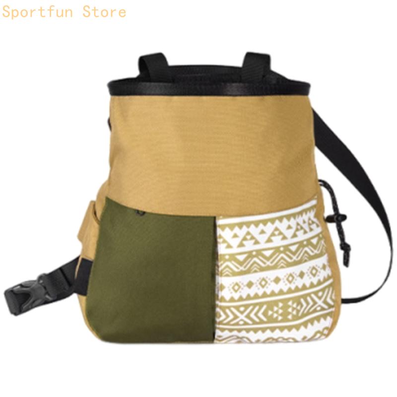 Bolsa tiza tela Oxford para es - Chalk Bag Bouldering reseña y precio
