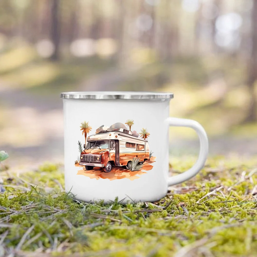 Tazas de Camper con estampado  - Outdoor Adventure Day reseña y precio