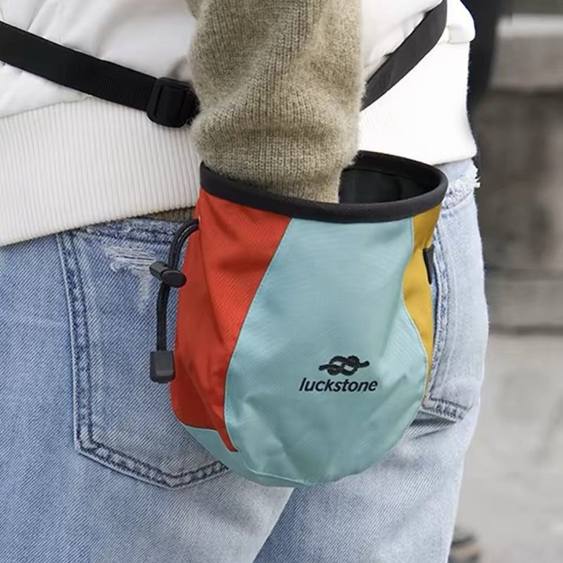 Bolsa de tiza para colgar en l - Chalk Bag Bouldering reseña y precio